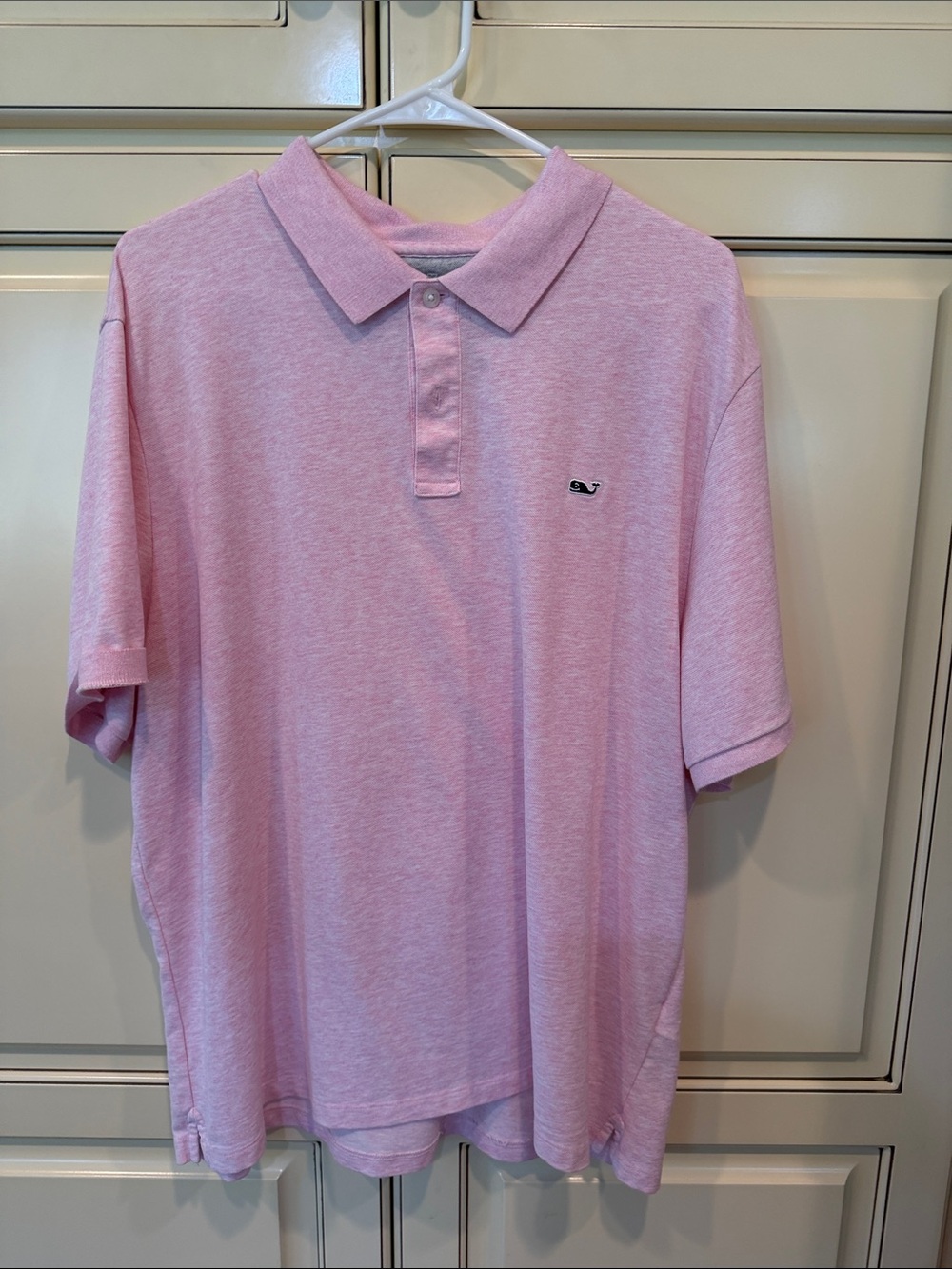 Vineyard Vines Edgartown Polo XL Heather Pink